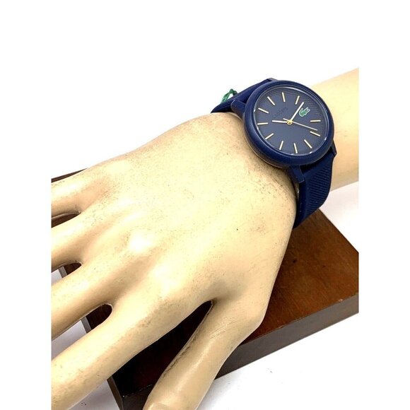 Lacoste Women's Watch 2001271 12.12 Quartz Blue Dial Rubber Band 36mm - Picture 4 of 13